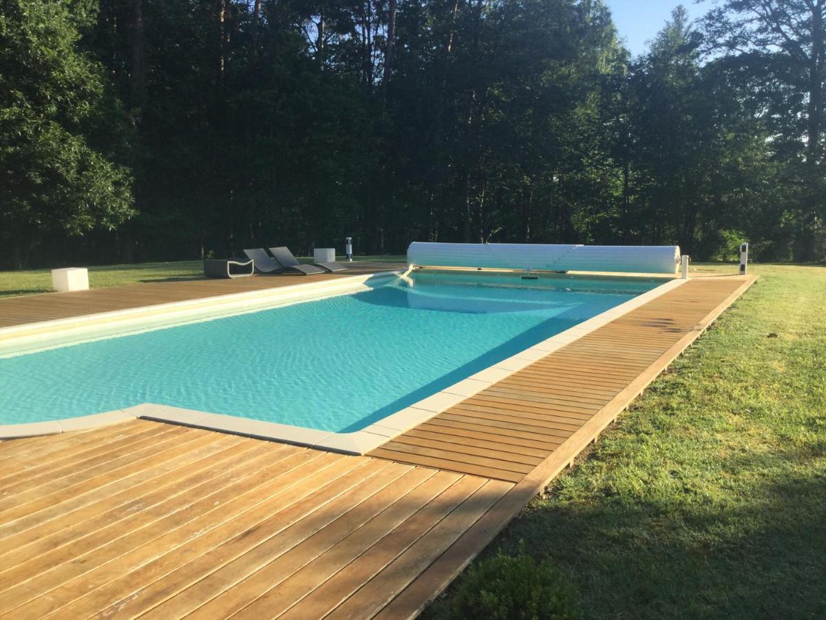 Chateau Des Essards Avec Piscine Et Jacuzzi Langeais Exterior foto